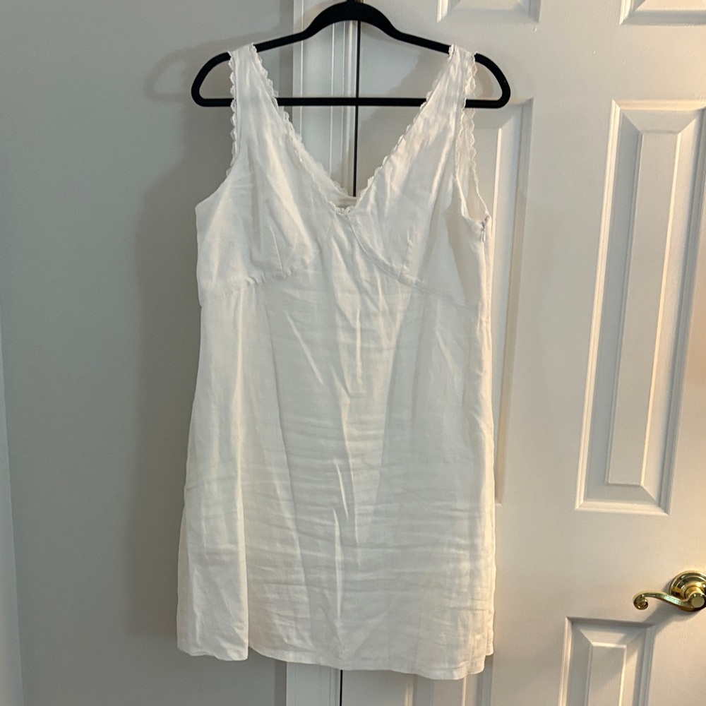 Laura Ashley White Mini Dress